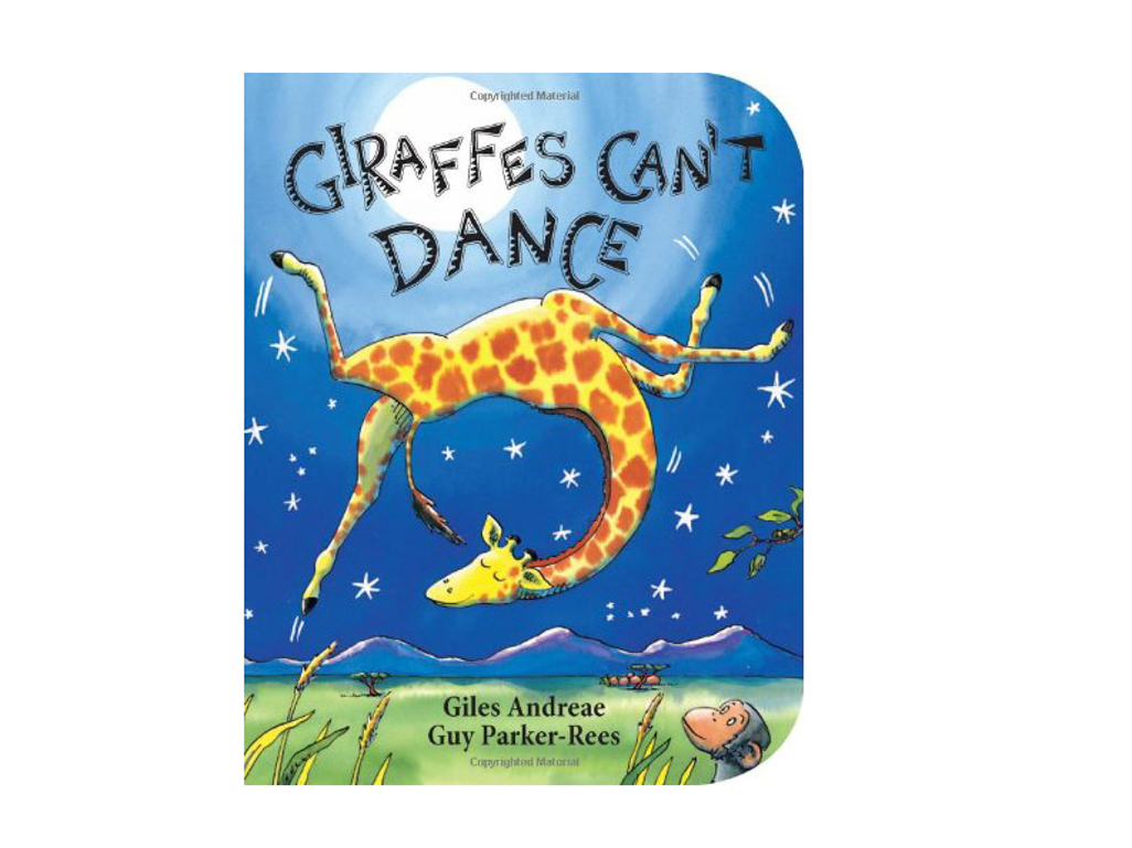 Best baby books — Giraffes Can't Dance by Giles Andreae and Guy Parker-Rees