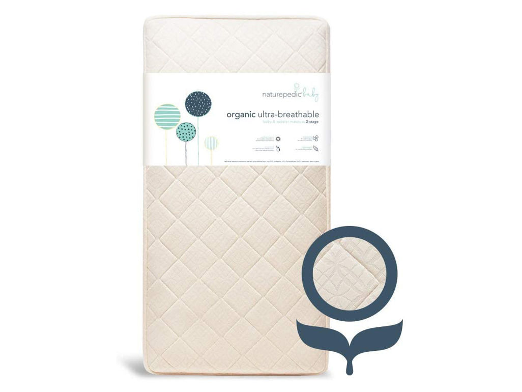 Best certified-organic mattress – Naturepedic Organic Breathable 2-Stage Mattress