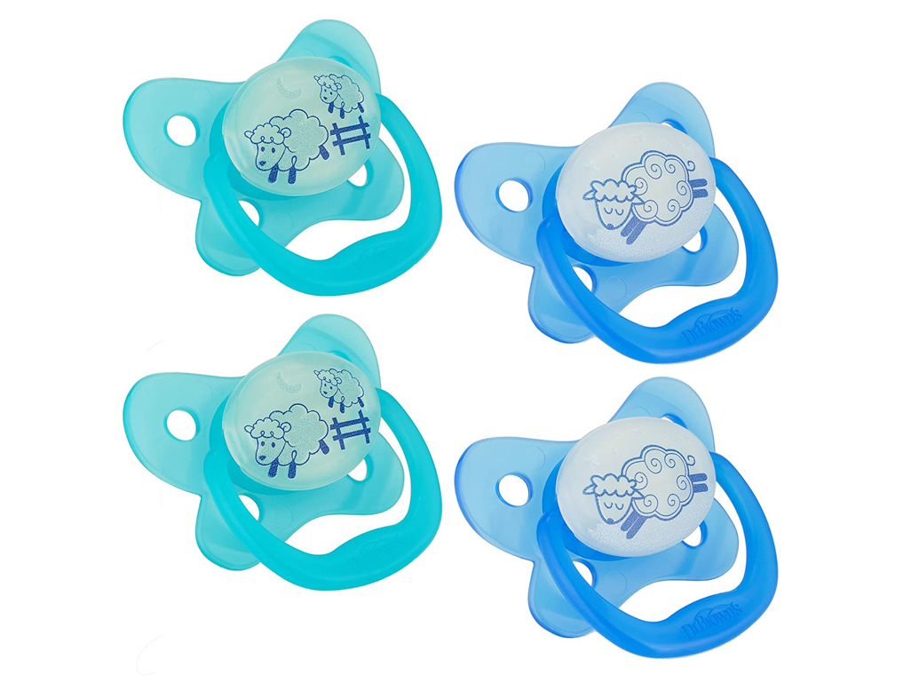 Best pacifier for nighttime - Dr. Brown's PreVent Contour Glow in the Dark Pacifier