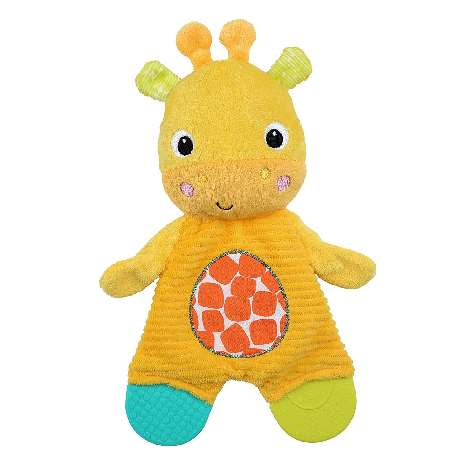 Best toys for 3- to 6-month-olds — Bright Starts Snuggle & Teethe Plush Teether Toy