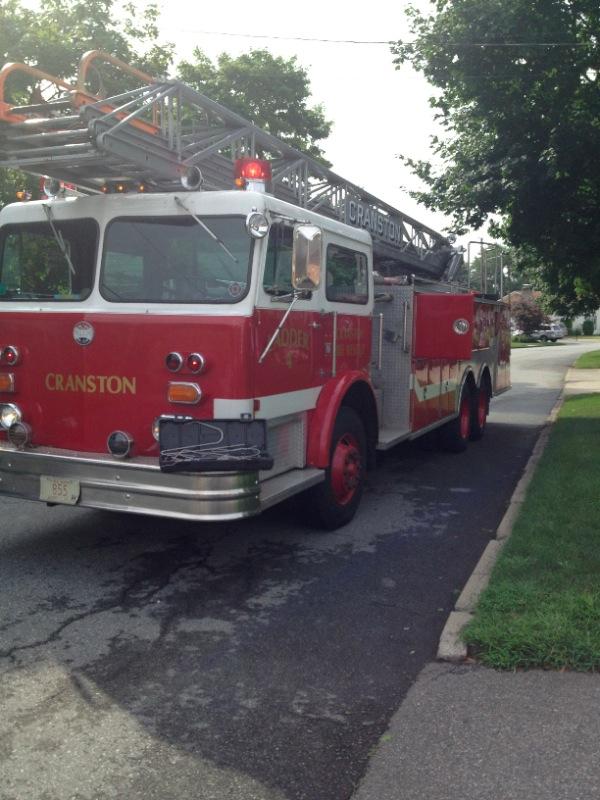 cranston fire truck