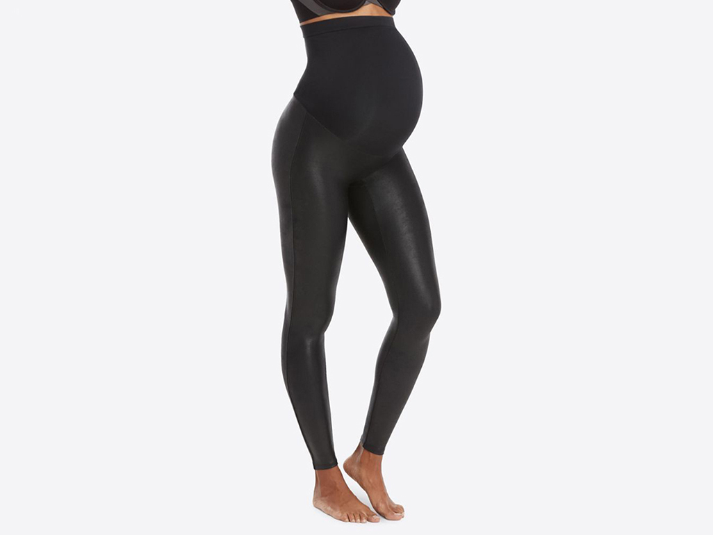 Pregnancy shopping checklist: Second trimester — Spanx Faux Leather Maternity Leggings